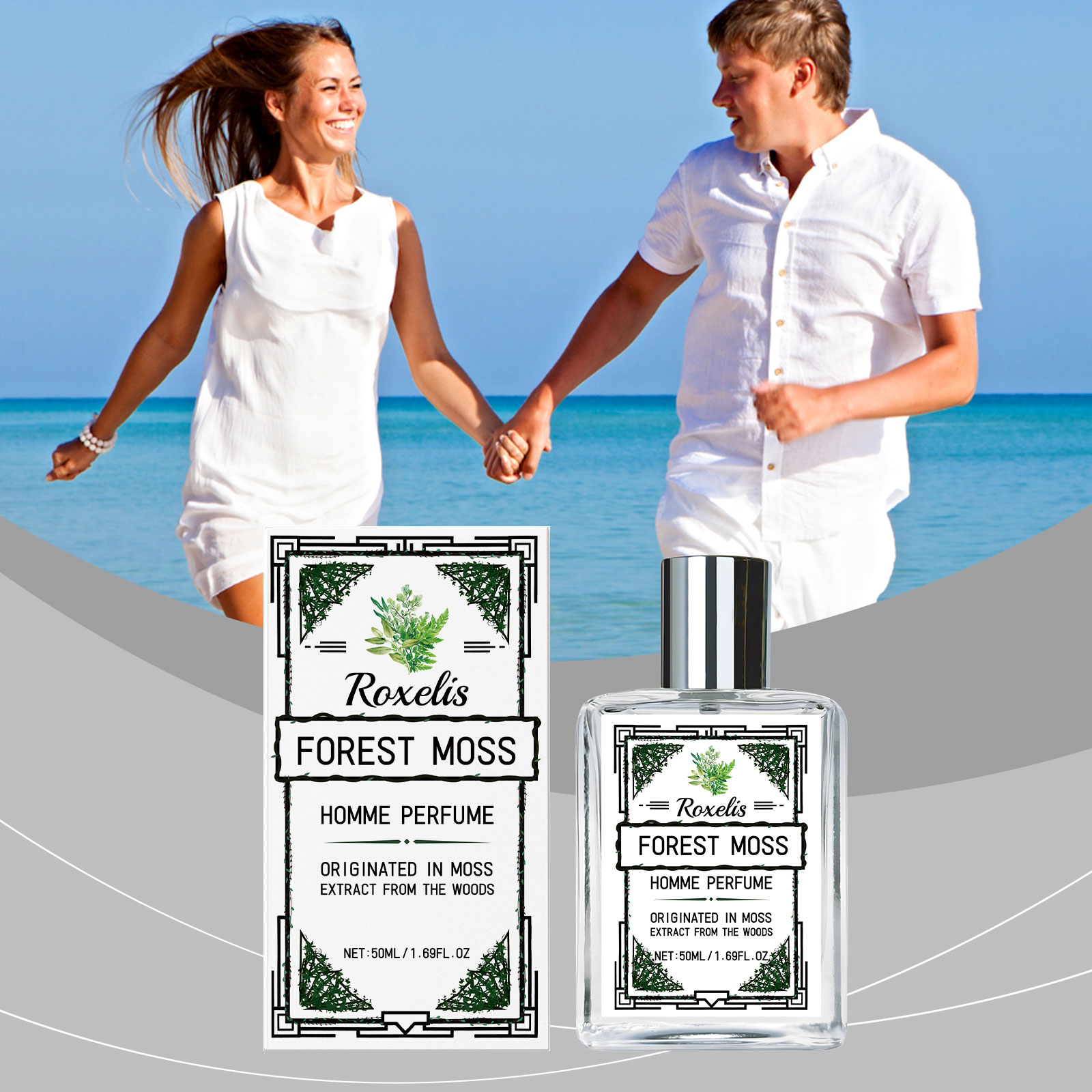 Men Perfume Fresh Forest Cologne Woody Fragrance Mild Gentle Long Lasting Charming Male Daily Scent