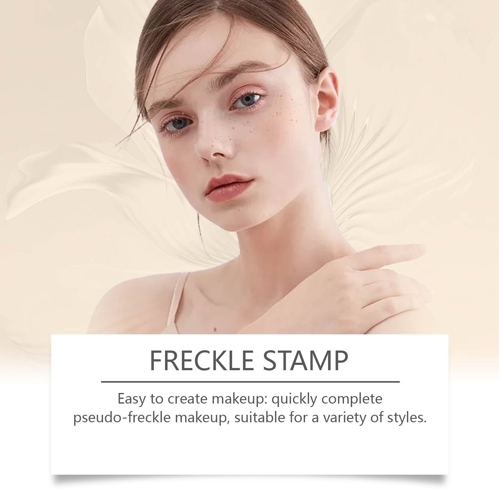 Light Brown Natural Freckle Pen Smooth Strokes Easy Coloring Creative Makeup For Face Spot Drawing