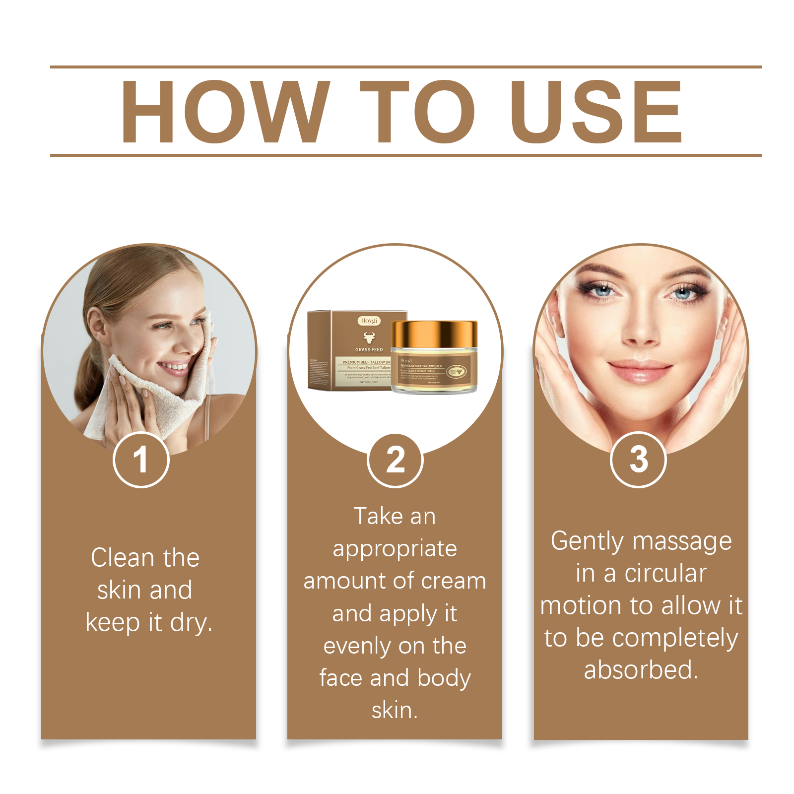 Tallow Moisturizing Skin Cream Hydrate And Nourish Dry Rough Skin Soften Beauty Facial Cream