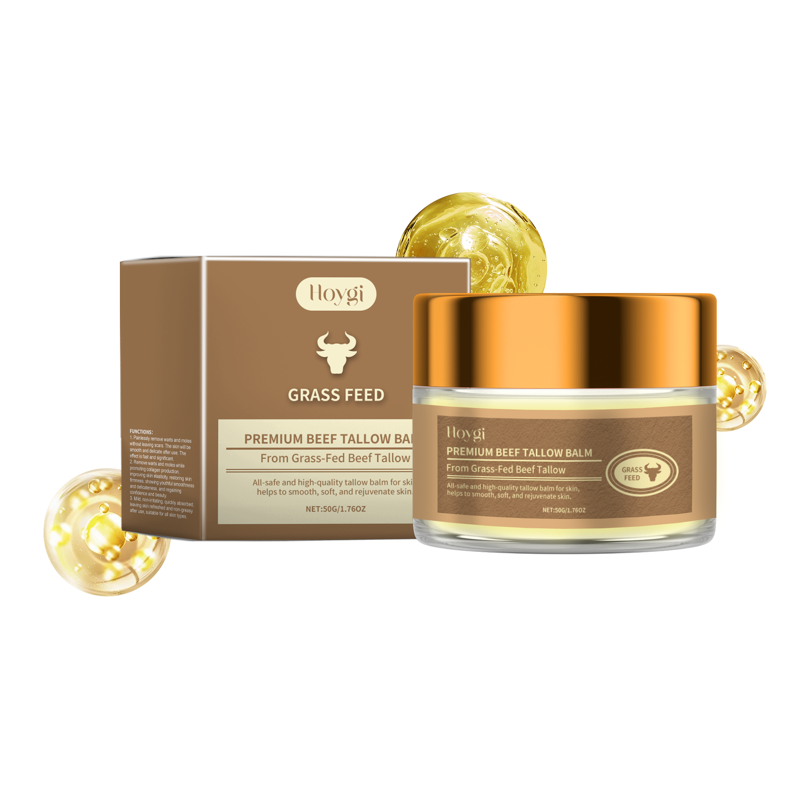 Tallow Moisturizing Skin Cream Hydrate And Nourish Dry Rough Skin Soften Beauty Facial Cream