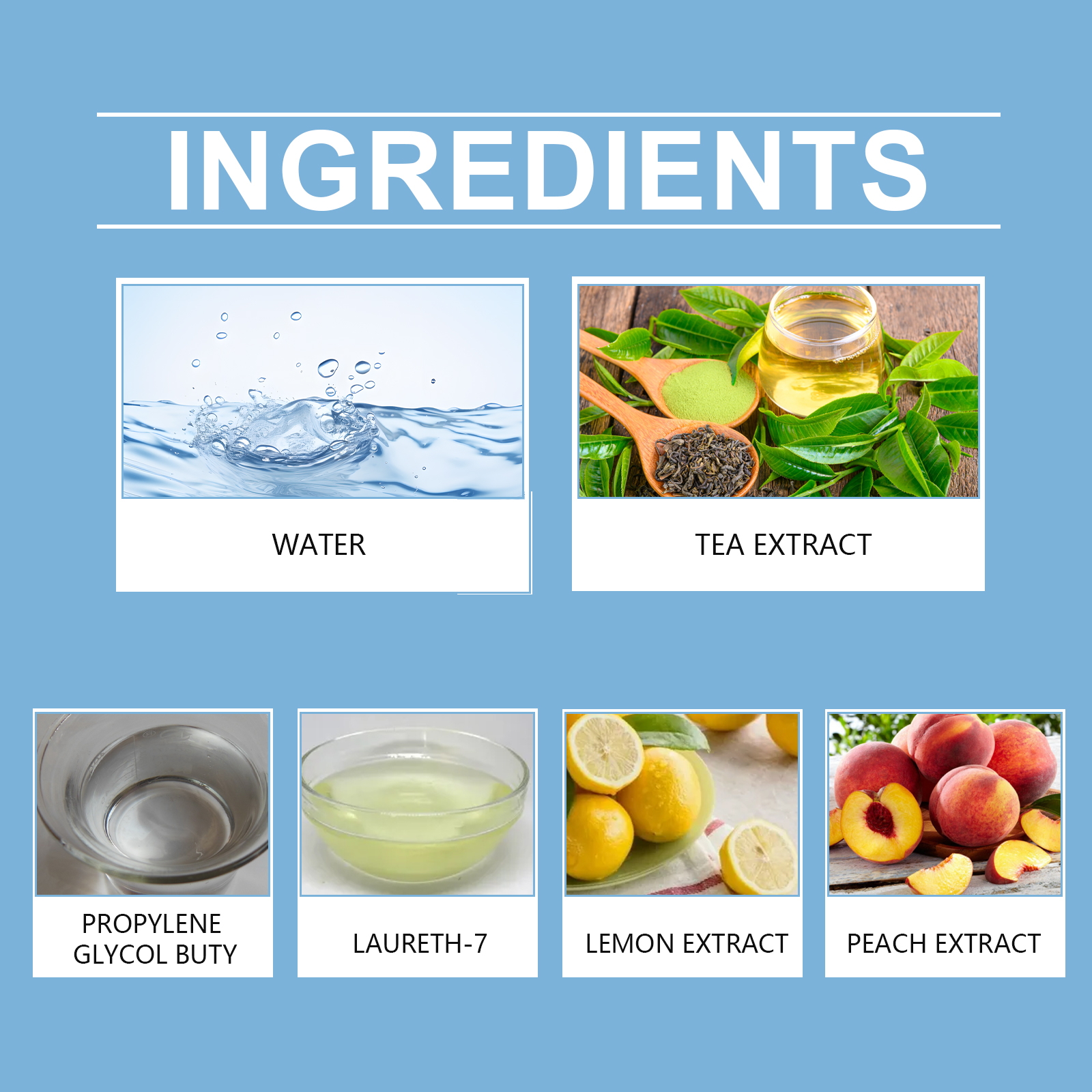(White Peach Oolong) Bathroom Cleaner Powerful Stain Remover For Ceramic Tile Glass Shower Basin Toilet Sink