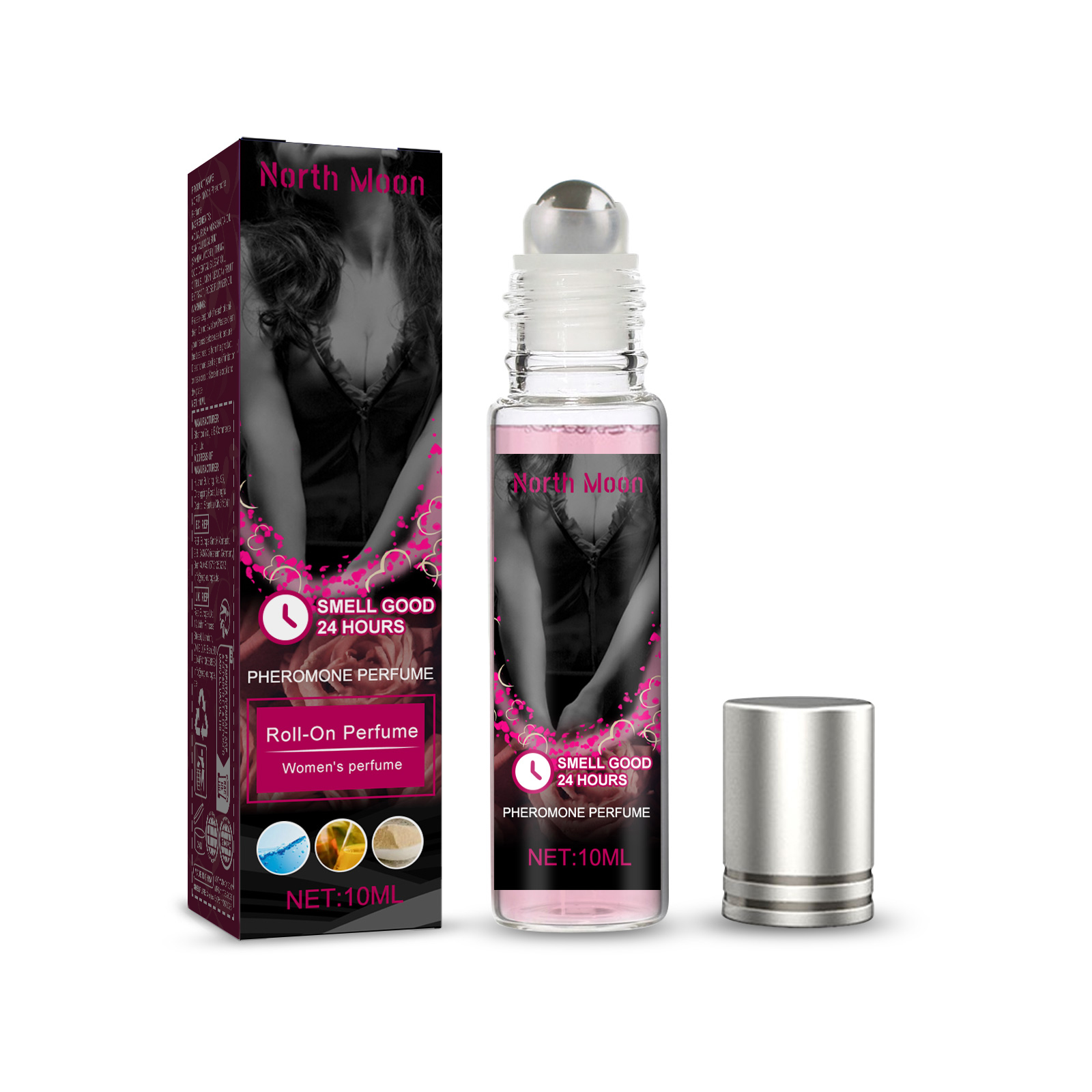 Pheromone Roll On Perfume Long Lasting Natural Scent For Daily Wear And Romantic Occasions 10ml