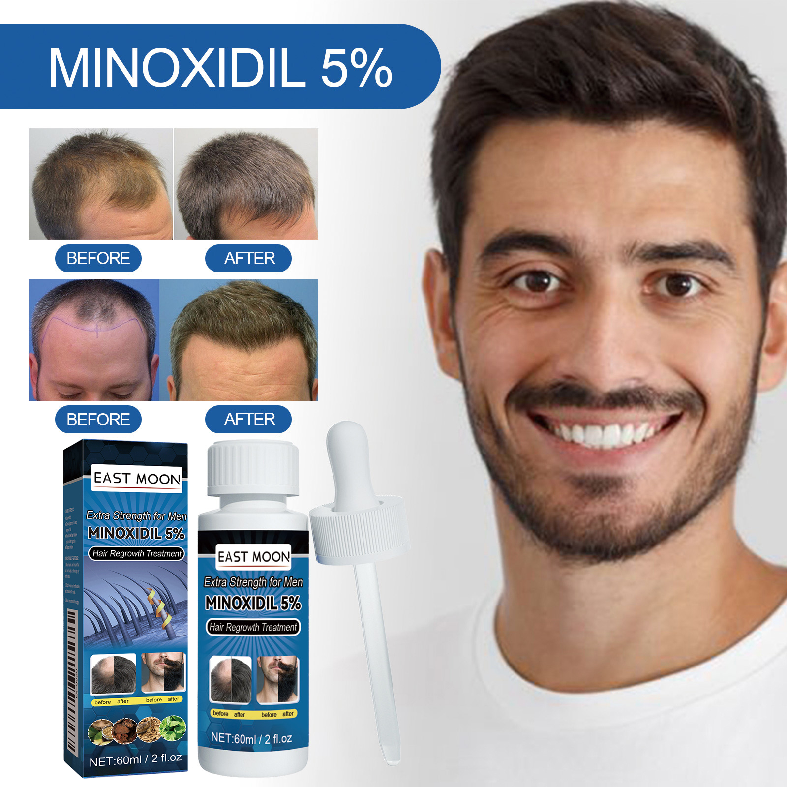 Men Hair Care Liquid Scalp Nourishing For Hair Beard Shine And Follicle Care Daily Treatment