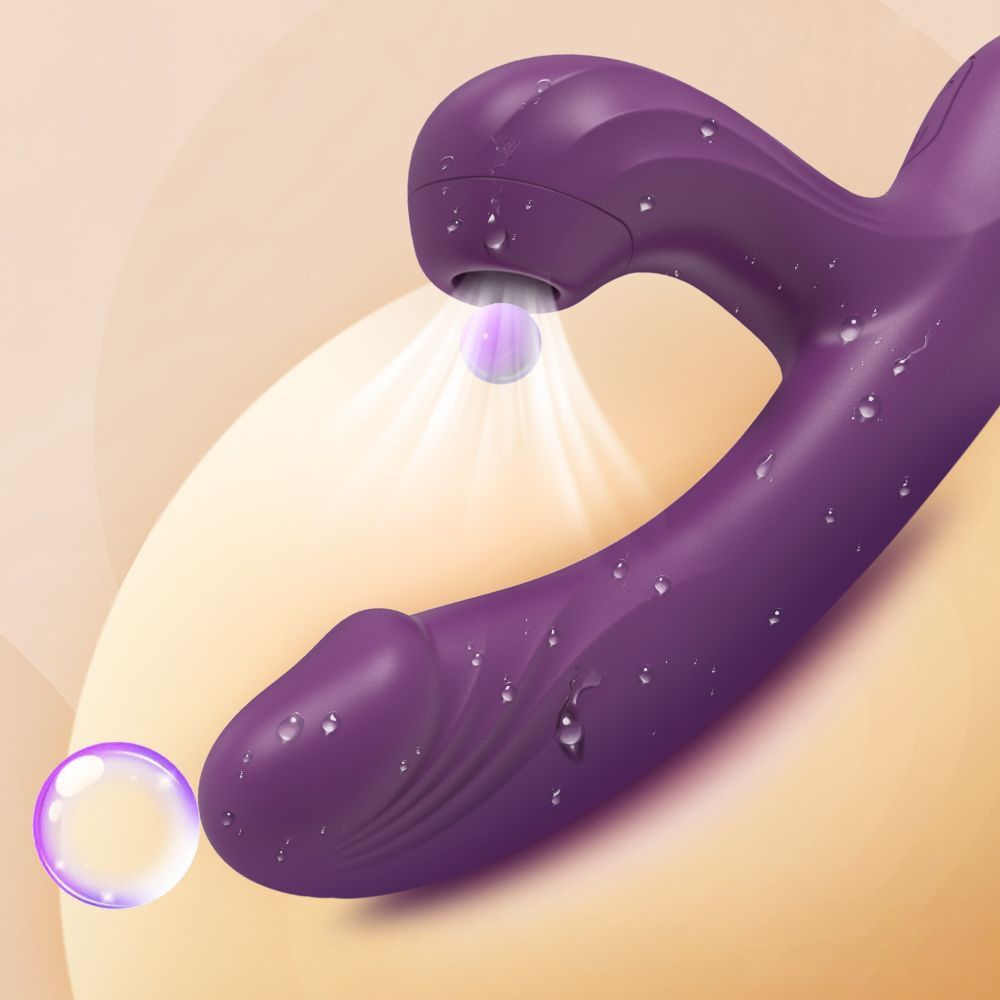Vibrator for Women Sex Toys Female Vibrating Massage Wand Sucking Masturbator Quiet Insertable Adult Toys Masturbation Pleasure