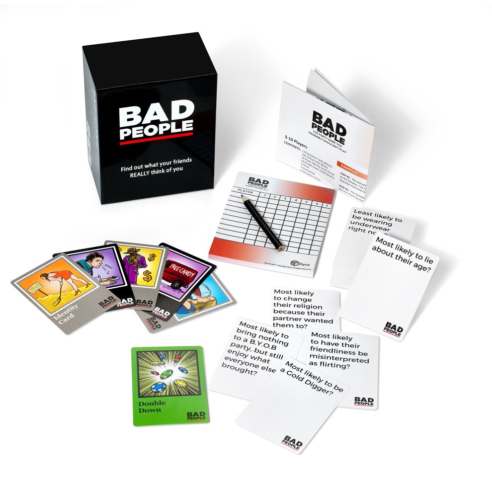 Bad People: The Adult Party Game You Probably Shouldn't Play