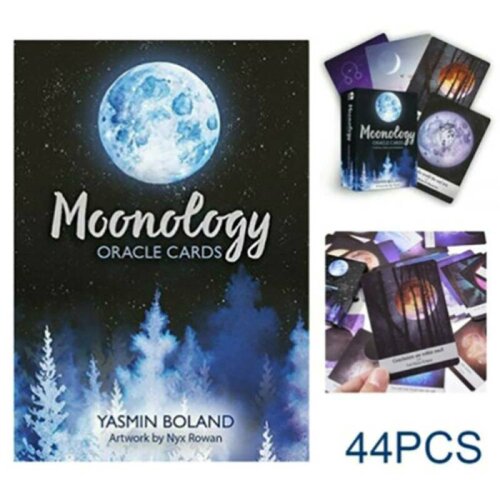 Tarot Cards Moonology Oracle Cards: A 44-Card Deck English Present Practical
