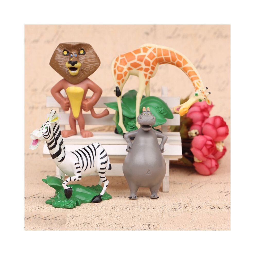 4Pcs Madagascar Movie Animal Penguin Kids Gift Toy