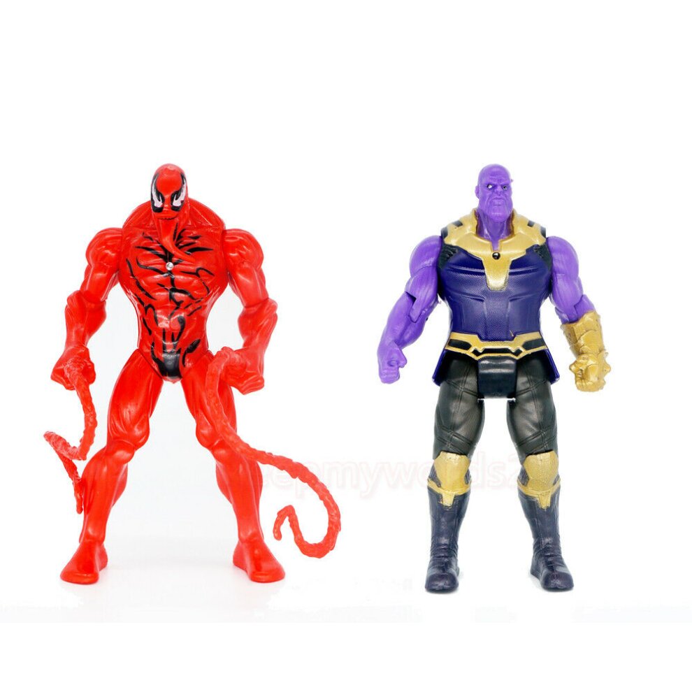 14 Pcs Marvel Avengers Play toy PVC 7' Action Figure Gift Thanos Iron man Hulk