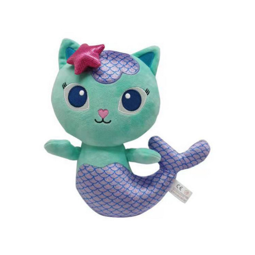 (Purple Mermaid	) 10'' Gabbys Dollhouse Plush Kids Toy Stuffed Dolls