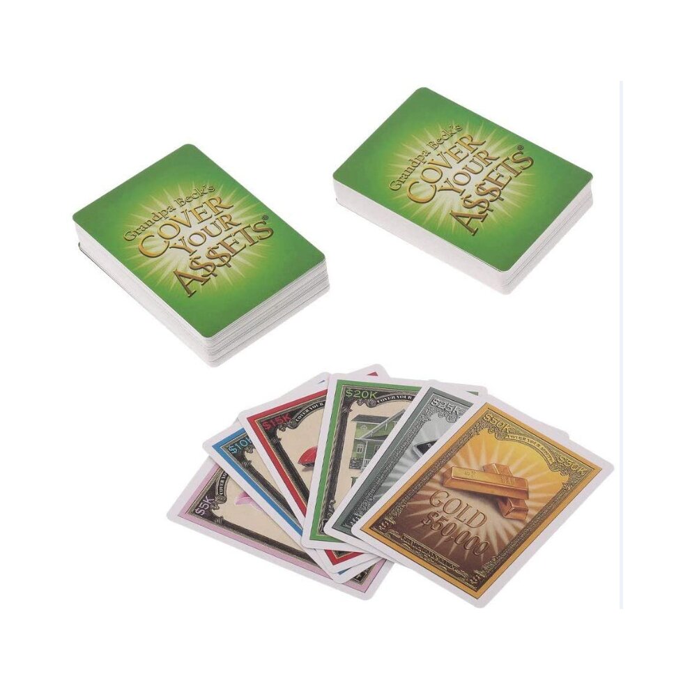(Cover Your Assets) Grandpa Beck's Cover Your Assets/Skull King Card Game Board Game