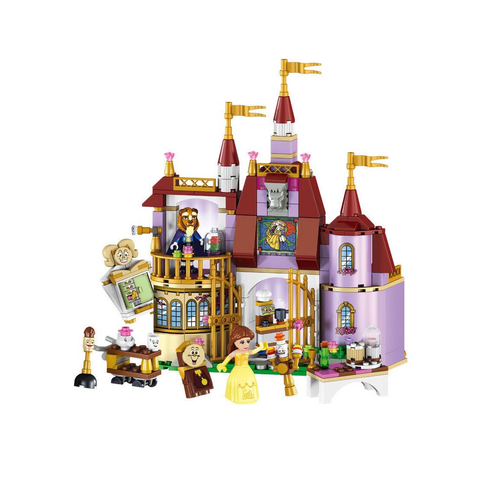 Beauty and the Beast Belle Princess Assemble Castle Toys DIY UK