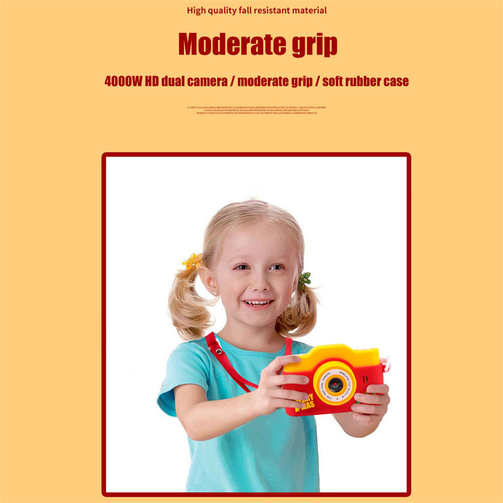 Instant Print Camera for Kids 1080P HD Digital Camera Black and White Photo Instant Cameras with 2 Inch Screen 32GB SD Card for Girls Boys Christmas Birthday Gifts Toy