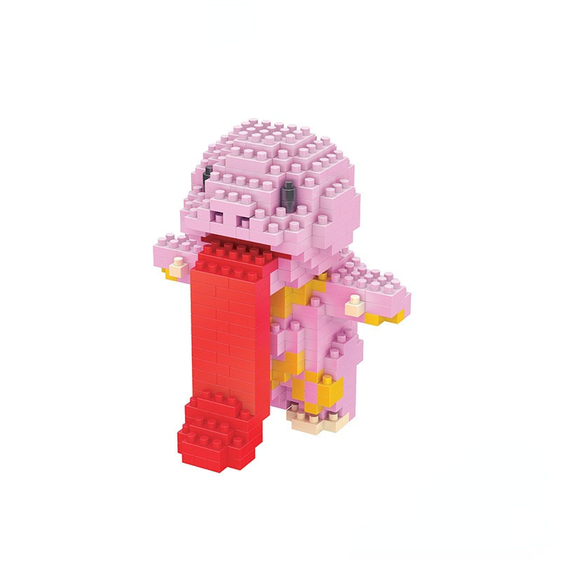 Pokemon Lickitung Puzzle Game Toy Childrens Gift Graphics Bricks Pokemon Toys 368Pcs