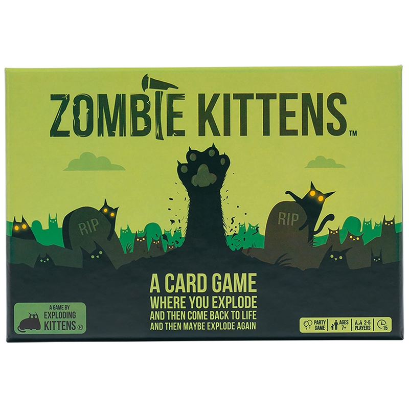 Zombie Kittens Card Game Family Board Games