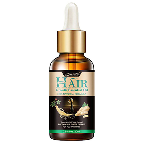 Hair Growth Essential Oil Ginger Hair Lost Solution Serums Fast Scalp Hair Care Treatment For Men Women 20ml