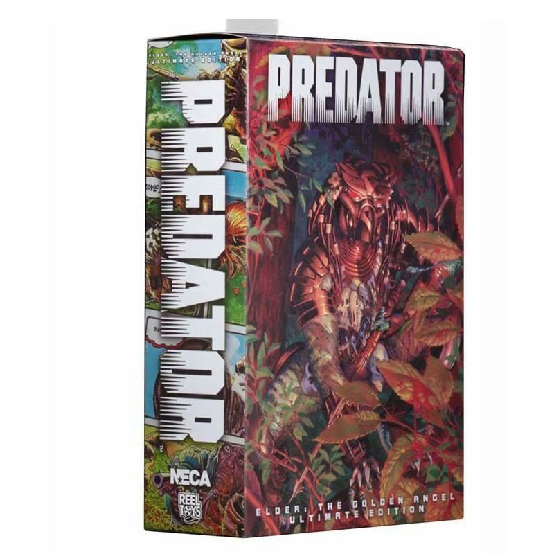 NECA - Predator 2 - 7” Scale Action Figure - Ultimate Elder: The Golden Angel