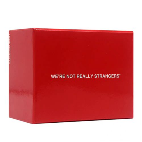 Were Not Really Strangers Family Friendly Interactive Conversation Icebreaker Card Game