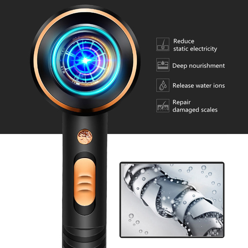 4000W Professional Hair Dryer Ionic Fast Drying Hairdryer Hair Blow Dryer with Diffuser