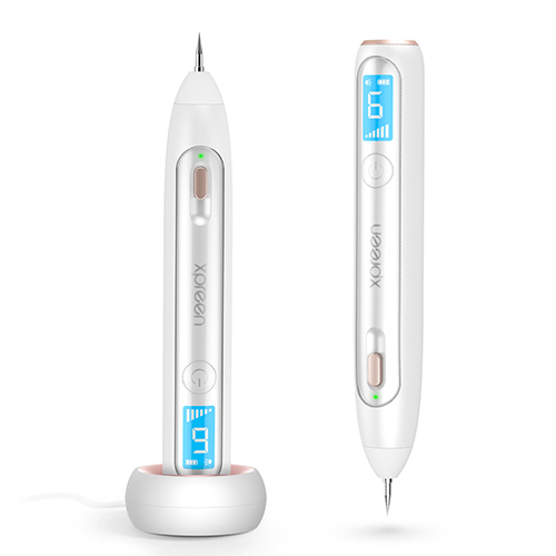 Laser Plasma Pen Freckle Mole Dark Spot Wart Tag Remover LCD Display Spot Tattoo Nevus Remaval Tools Facial Skin Tag Removing Machine Beauty Care Device