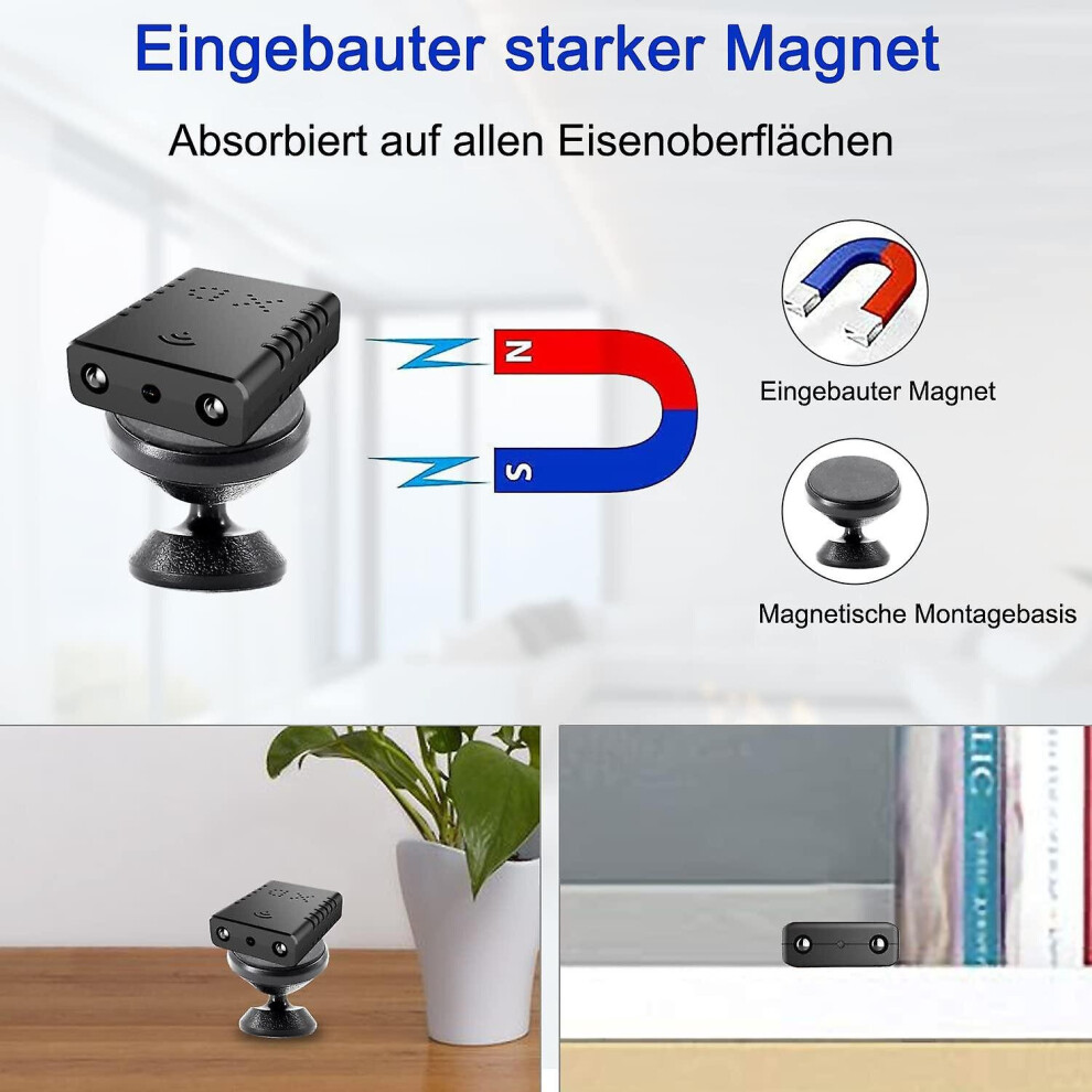 Smallest Spy WiFi Camera,HD1080P Wireless Remote Camera, Portable Wireless IP Came
