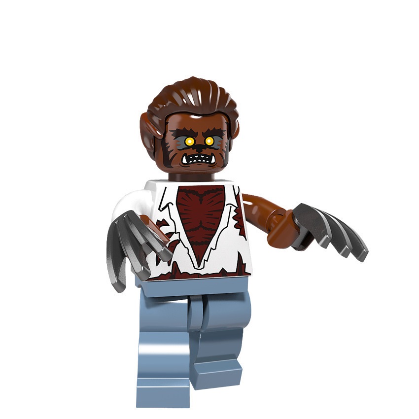 Mini Figures Halloween Zombies Vampires Witches Werewolves Building Blocks Toy Suitable for Themed Party Decorations Kids Festival Gifts