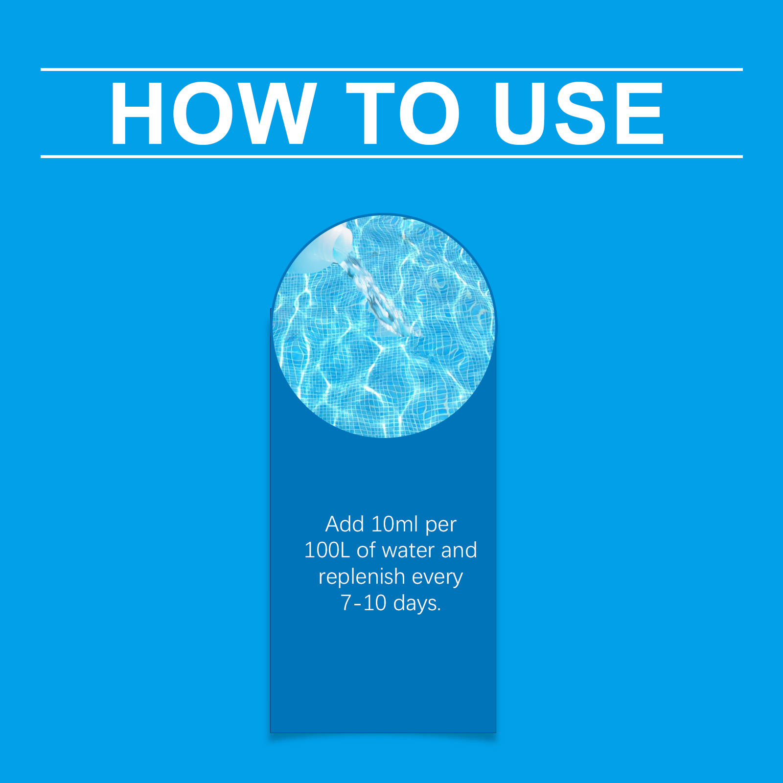 Fast Acting Pool Odor-Eliminator,Pool Purification Liquid,Odor-Neutralizer,Pool Water Purifier For Cloudy Water,Deep Cleaning ﻿