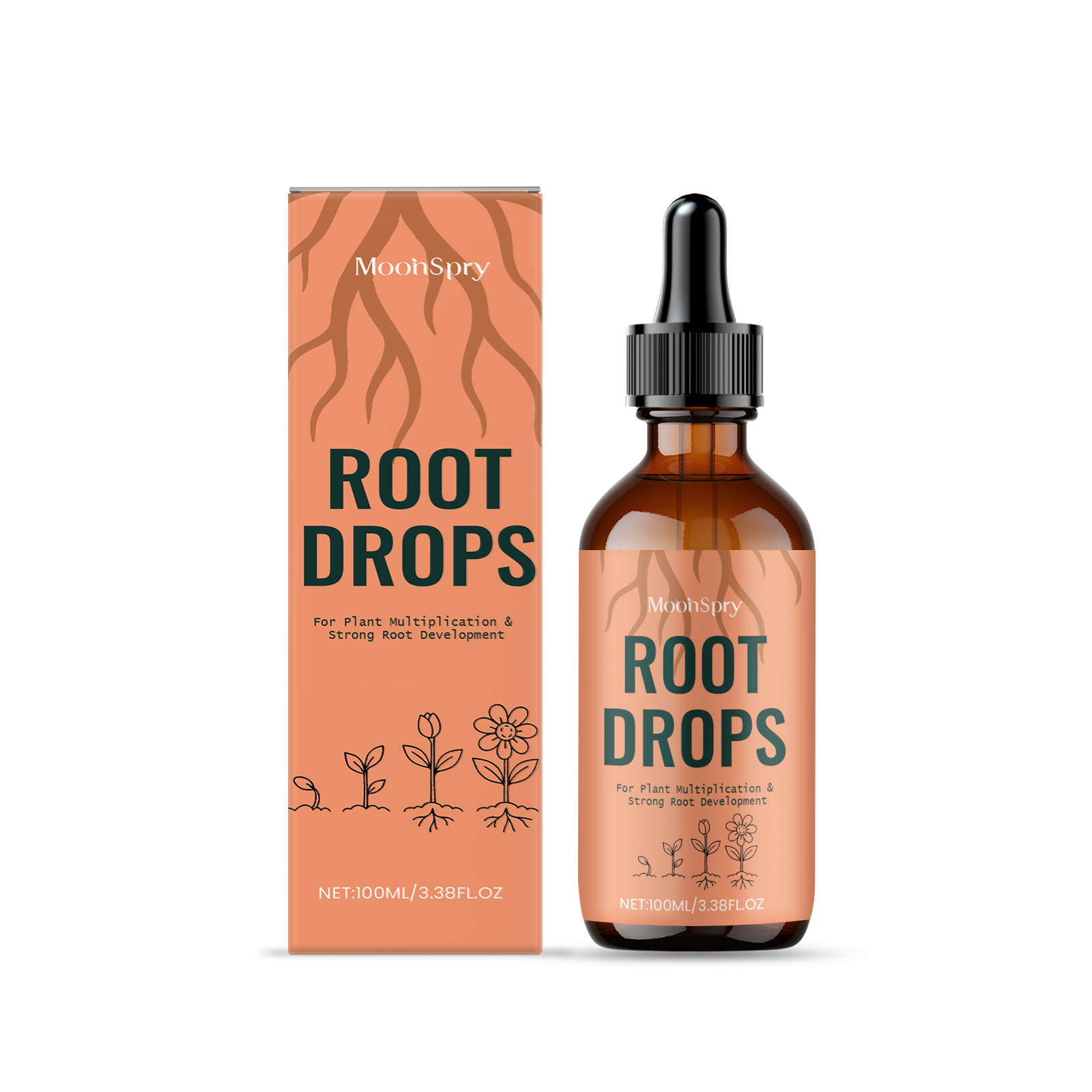 Root Drops Promote the Rapid Development of the Root System of New Plants and Enhance Growth Vitality