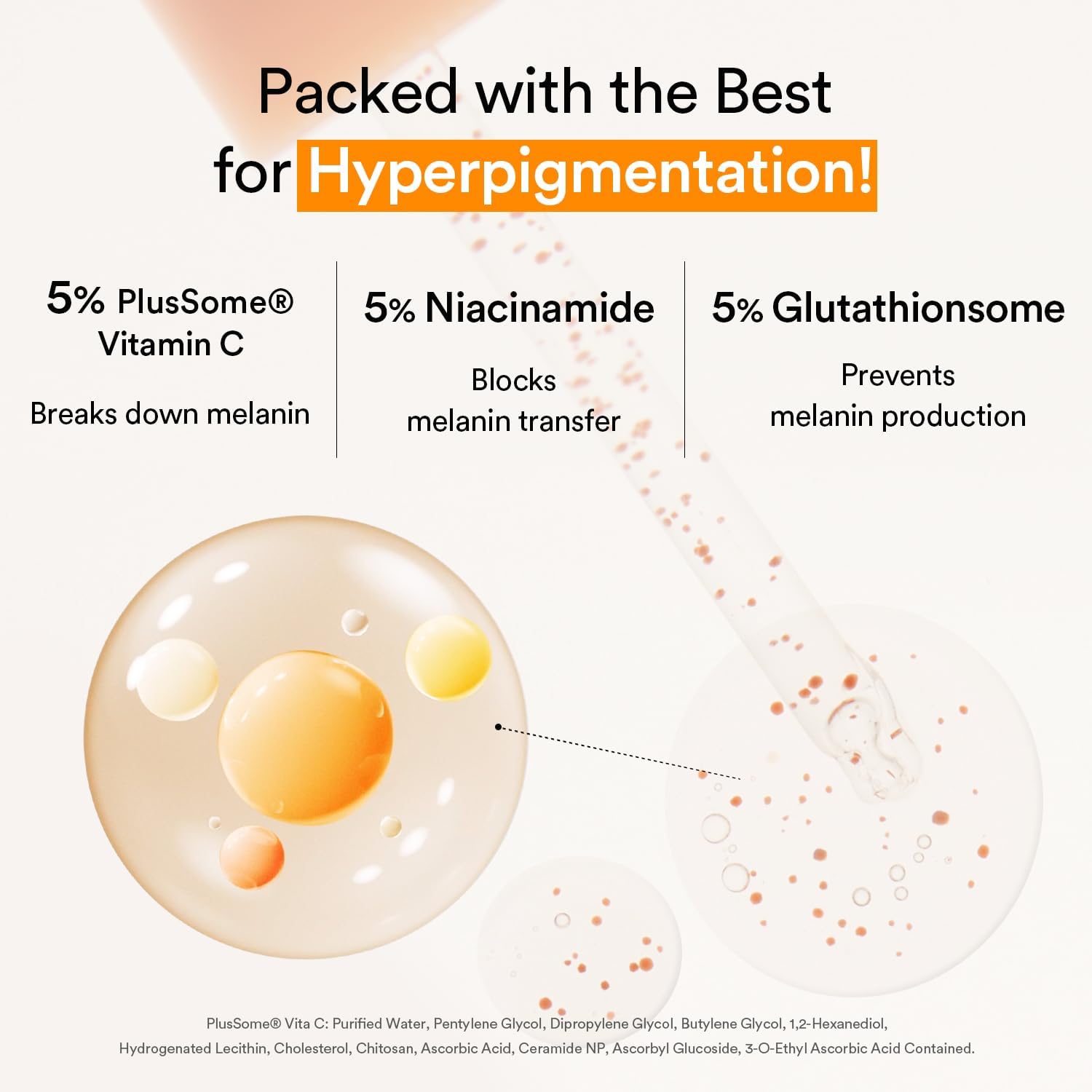 Abib Glutathiosome Dark Spot Serum Vita drop 50ml Korean Skincare Dark Spot Hyperpigmentation Treatment Serum for Sensitive Uneven Skin