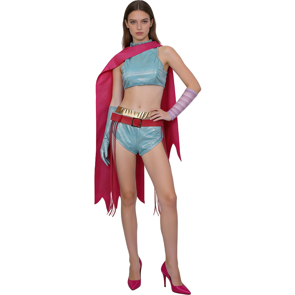 (130CM) Girls Gazelle Costume Zootopia 2 for Carnival Talent Show Pop Star Dance Outfit