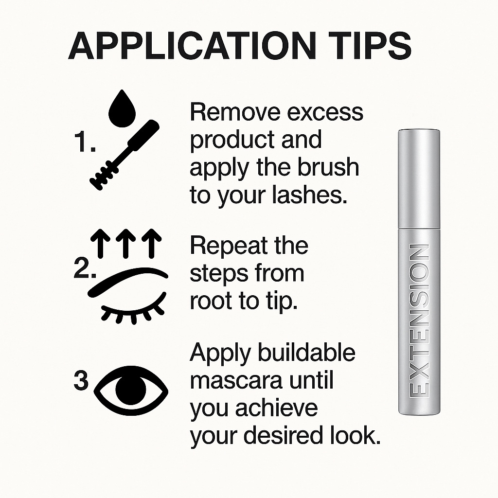 Waterproof Smudge Proof Mascara Long Lasting For Natural Big Eye Look Daily Defining Curling Volumizing Lashes