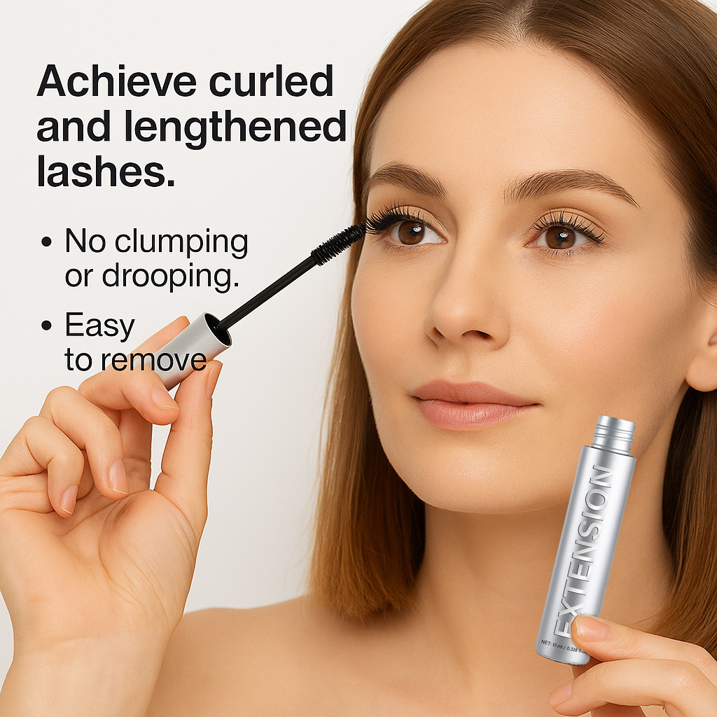 Waterproof Smudge Proof Mascara Long Lasting For Natural Big Eye Look Daily Defining Curling Volumizing Lashes