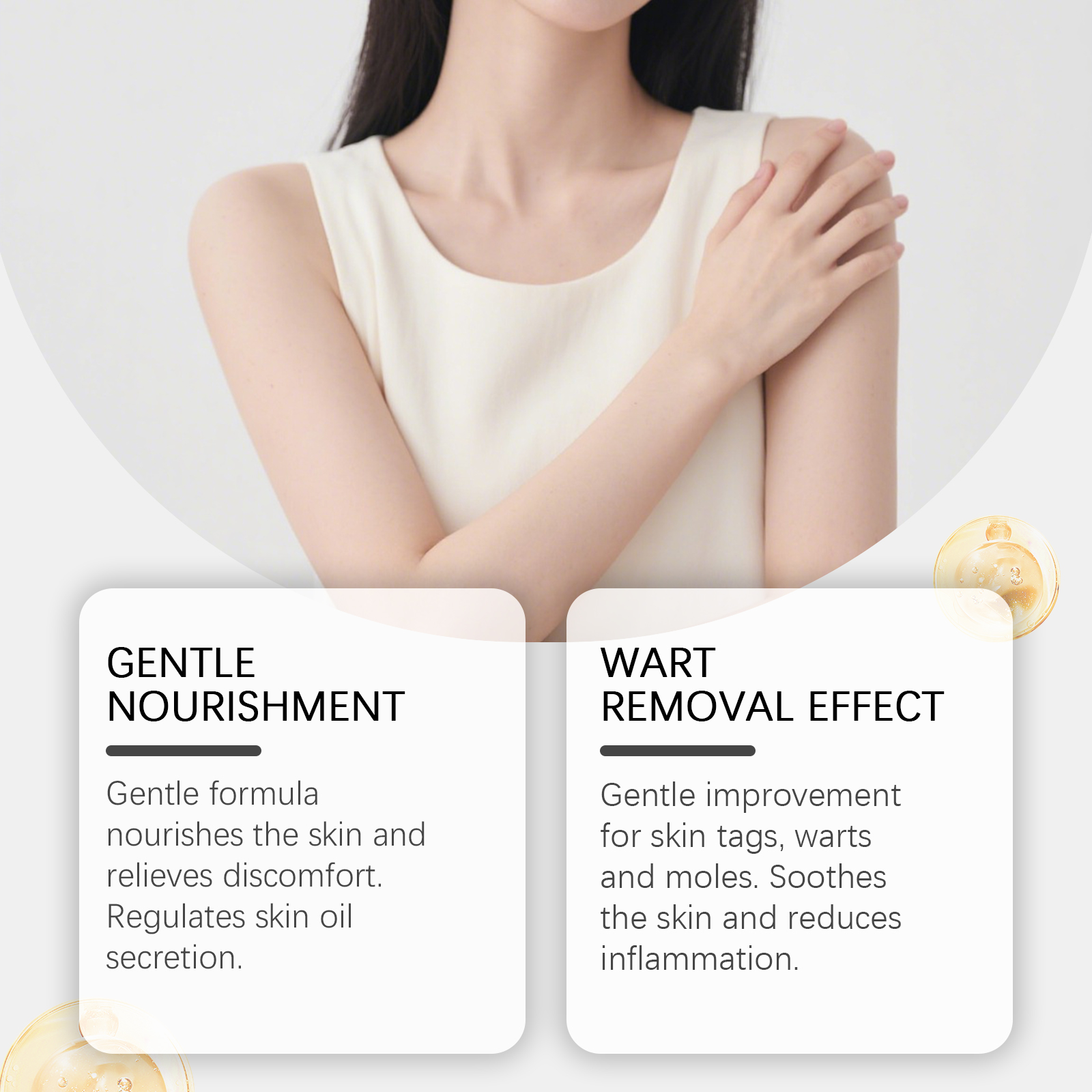 Skin Care Cream Mild Ingredient Nourish Moist Delicate Soft Body Skin Daily Massage Treatment