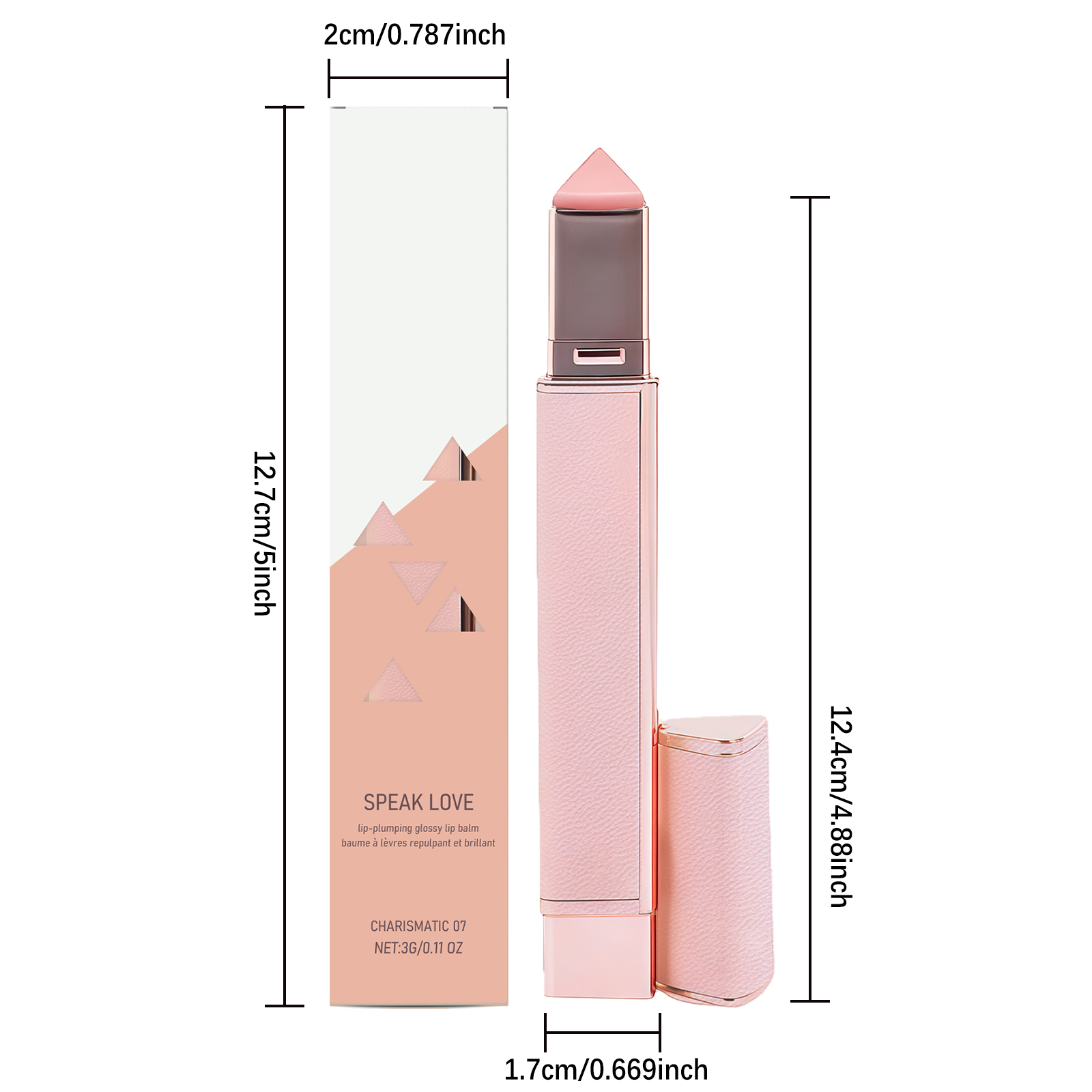 (07) Lip Balm Rich Glossy Nourishing Hydrating Soft Smooth Radiant Care For Everyday Human Lip Skin
