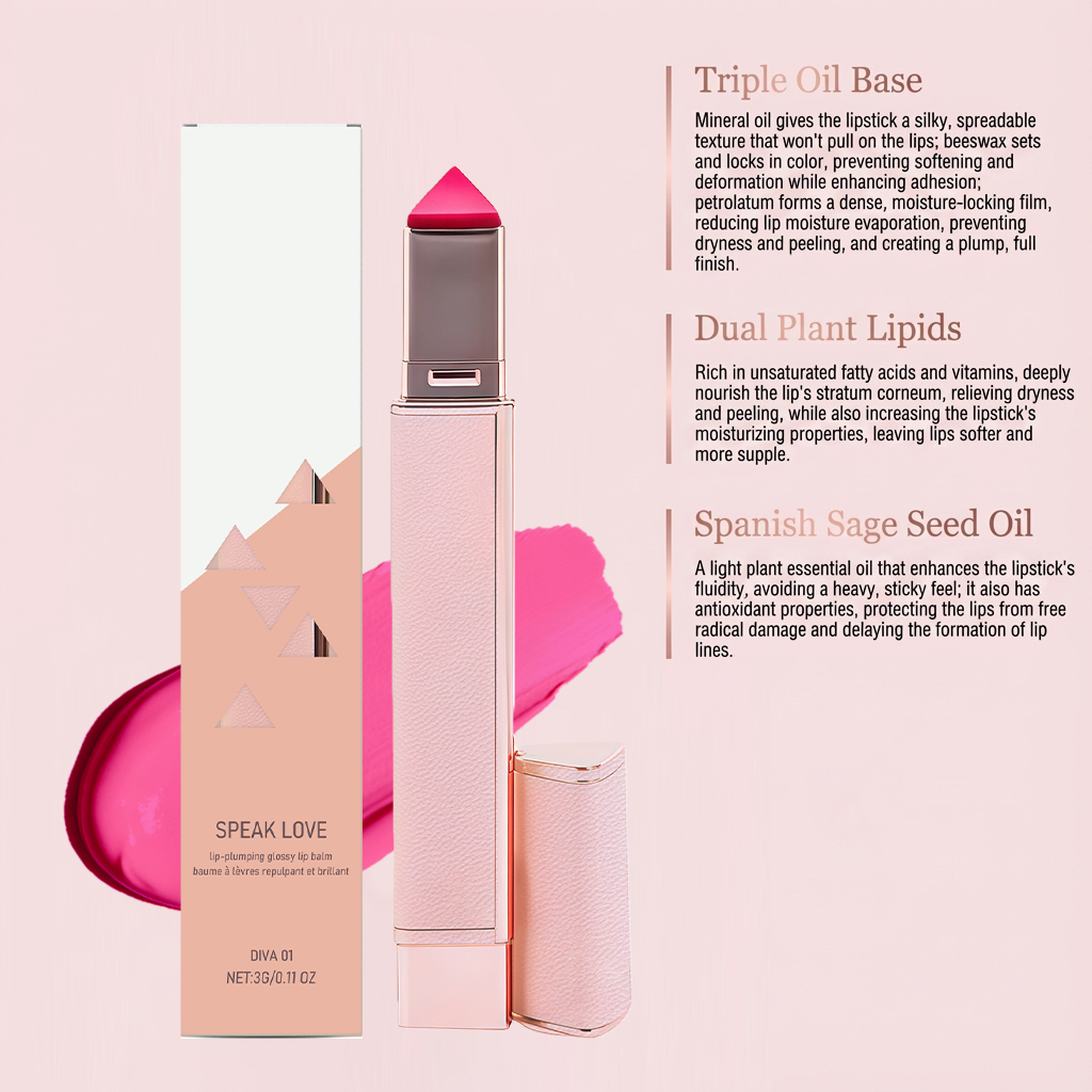(07) Lip Balm Rich Glossy Nourishing Hydrating Soft Smooth Radiant Care For Everyday Human Lip Skin