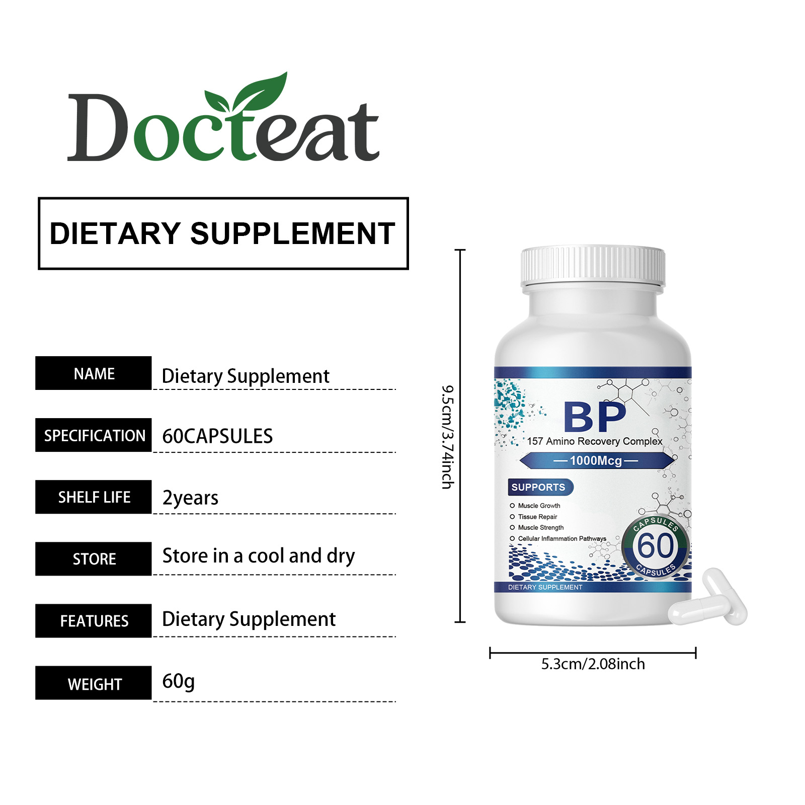 Nutrition Support Capsules Daily Diet Supplement Easy To Take Convenient Softgel Body Care Nutrition Supply Balance Health Maintain Inner Physical Wellness