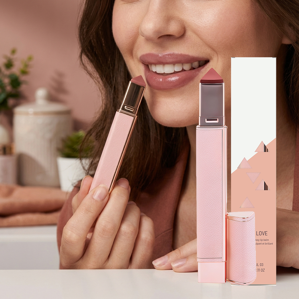 (03) Lip Balm Rich Glossy Nourishing Hydrating Soft Smooth Radiant Care For Everyday Human Lip Skin