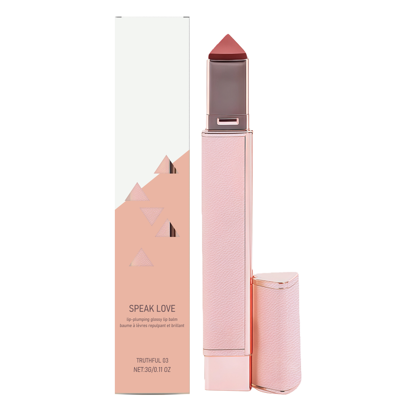 (03) Lip Balm Rich Glossy Nourishing Hydrating Soft Smooth Radiant Care For Everyday Human Lip Skin