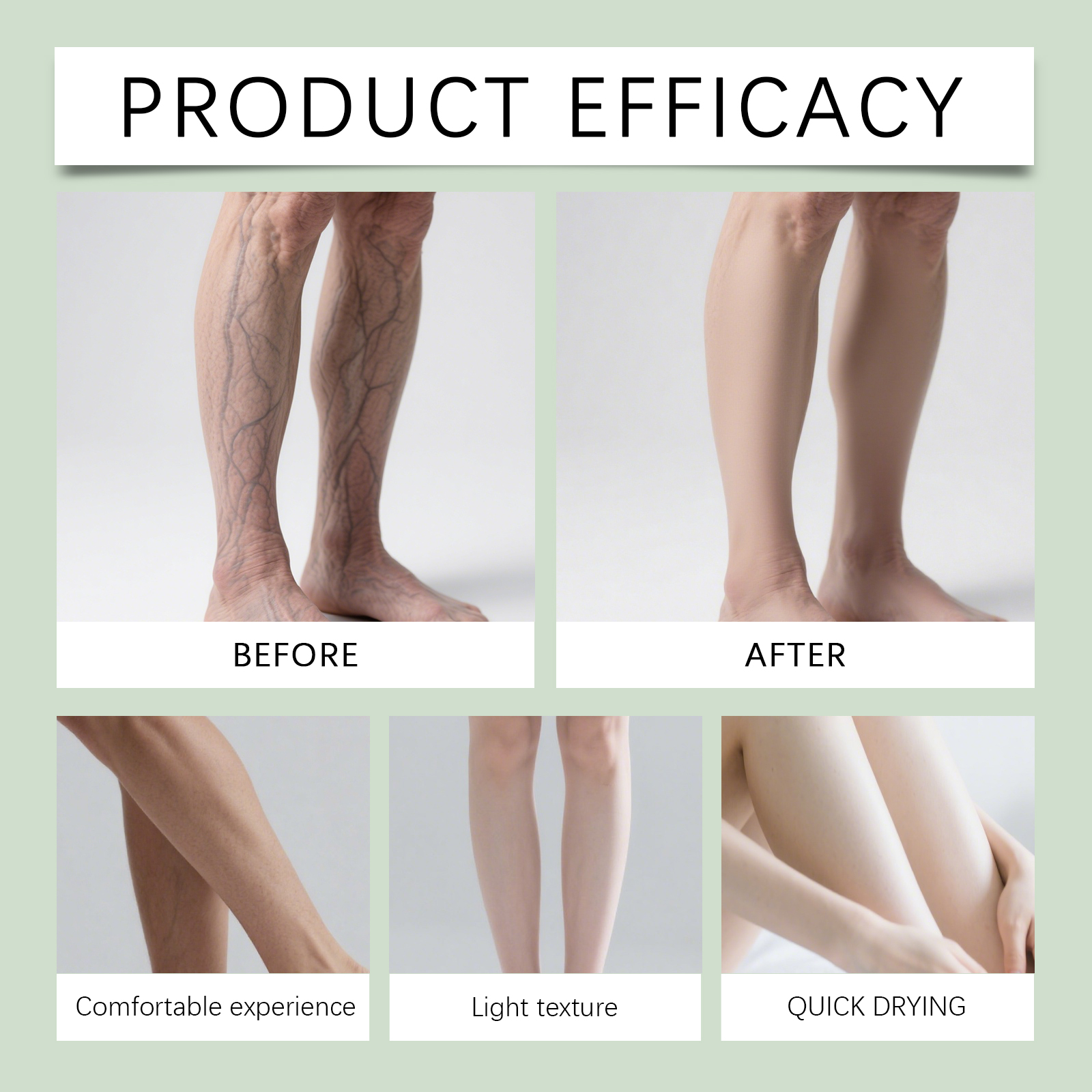Leg Care Cream Mild Formula Moisturizing Light Daily Nourishing Comfortable Skin Care For Leg Body