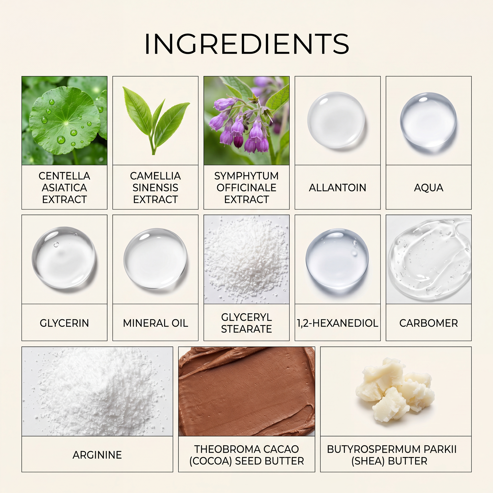 Skin Care Balm Light Texture Soft Smooth Quick Absorb Fix Local Dry Rough Daily Maintenance Care