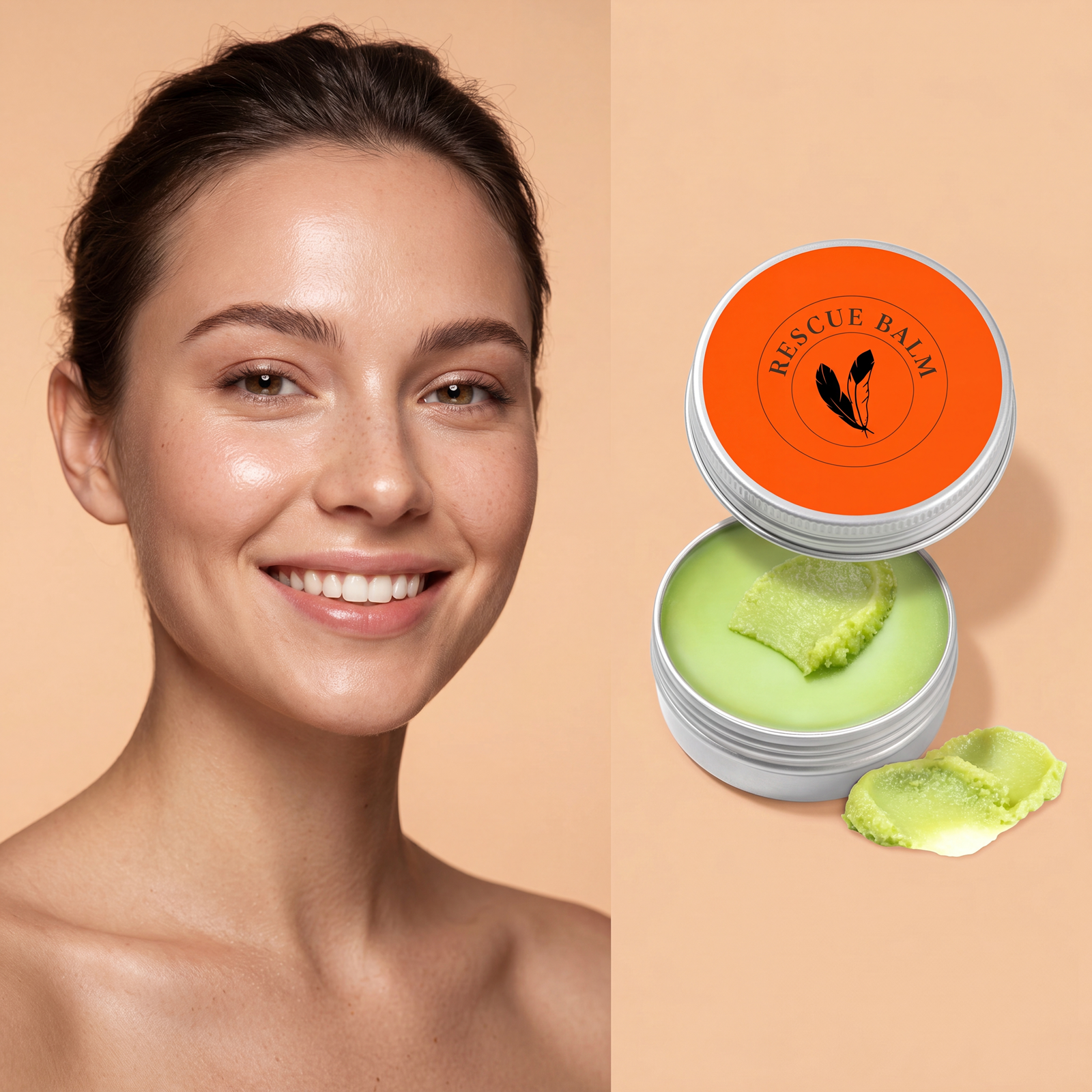 Skin Care Balm Light Texture Soft Smooth Quick Absorb Fix Local Dry Rough Daily Maintenance Care