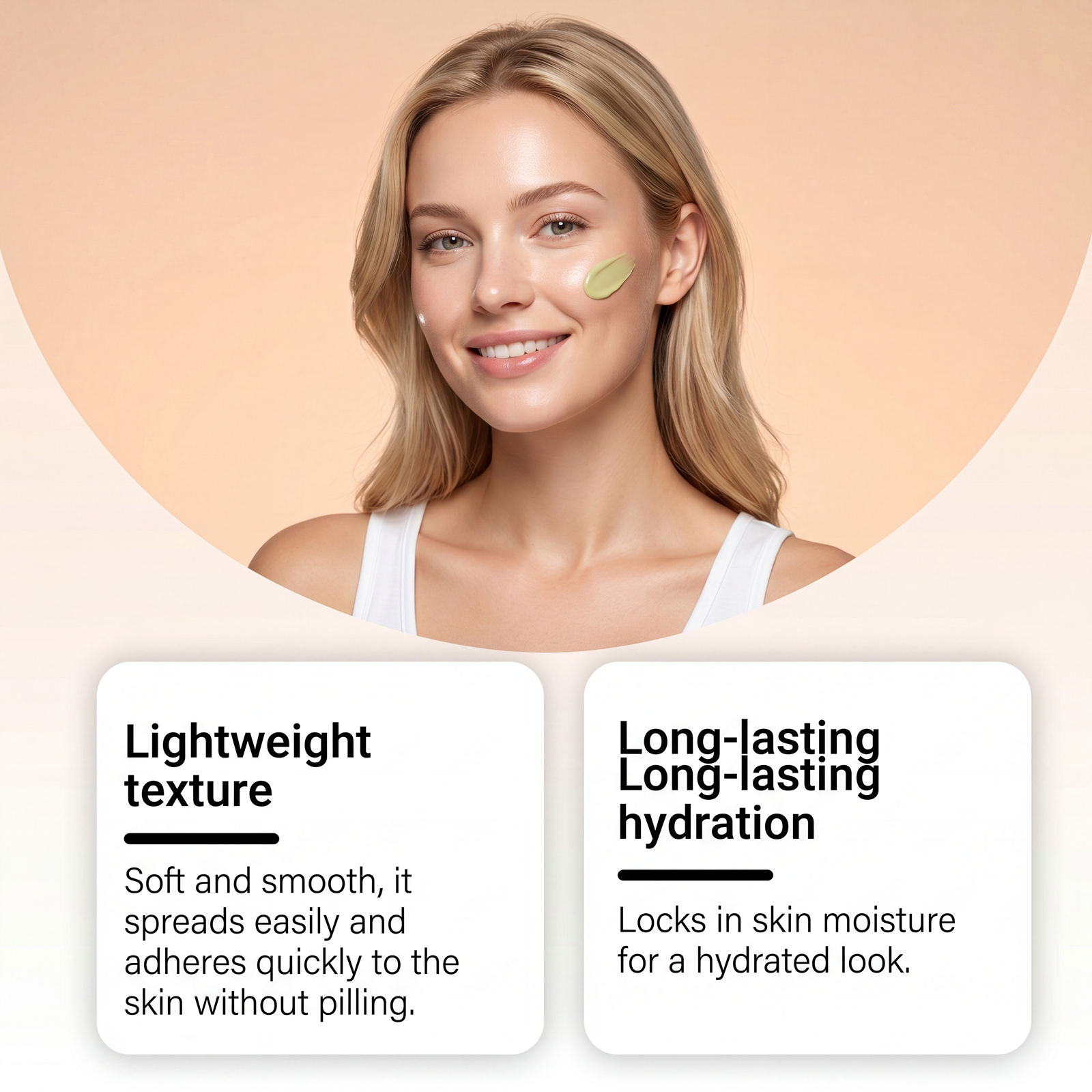 Skin Care Balm Light Texture Soft Smooth Quick Absorb Fix Local Dry Rough Daily Maintenance Care