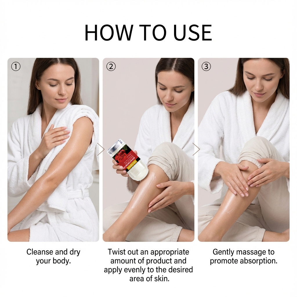Body Moisturizing Stick Mild Care Hydrate Skin Light Portable Quick Absorb Daily Use