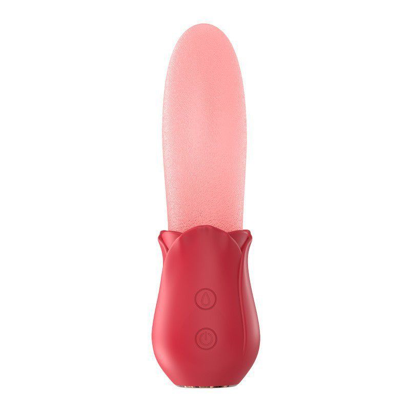 Women Vibrator Sex Toy Love Egg Women Tongue Licking Vibrating Sucking Instant Orgasm Masturbation Wand Realistic Tongue Pleasure Wand