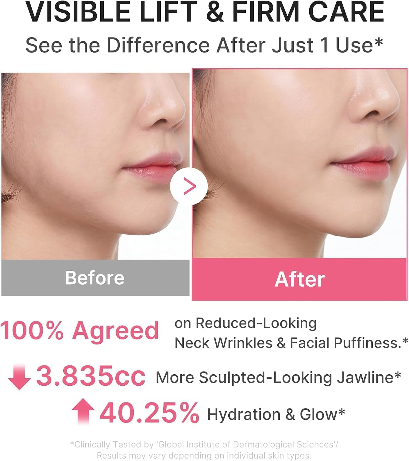 medicube PDRN Collagen Gua Sha Neck Wrinkle Cream Firming Contour Care