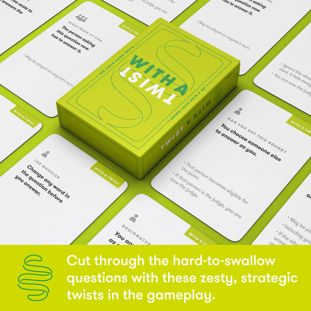 Truth or Drink - Fun Drinking Party Card Game - Dare or Shots