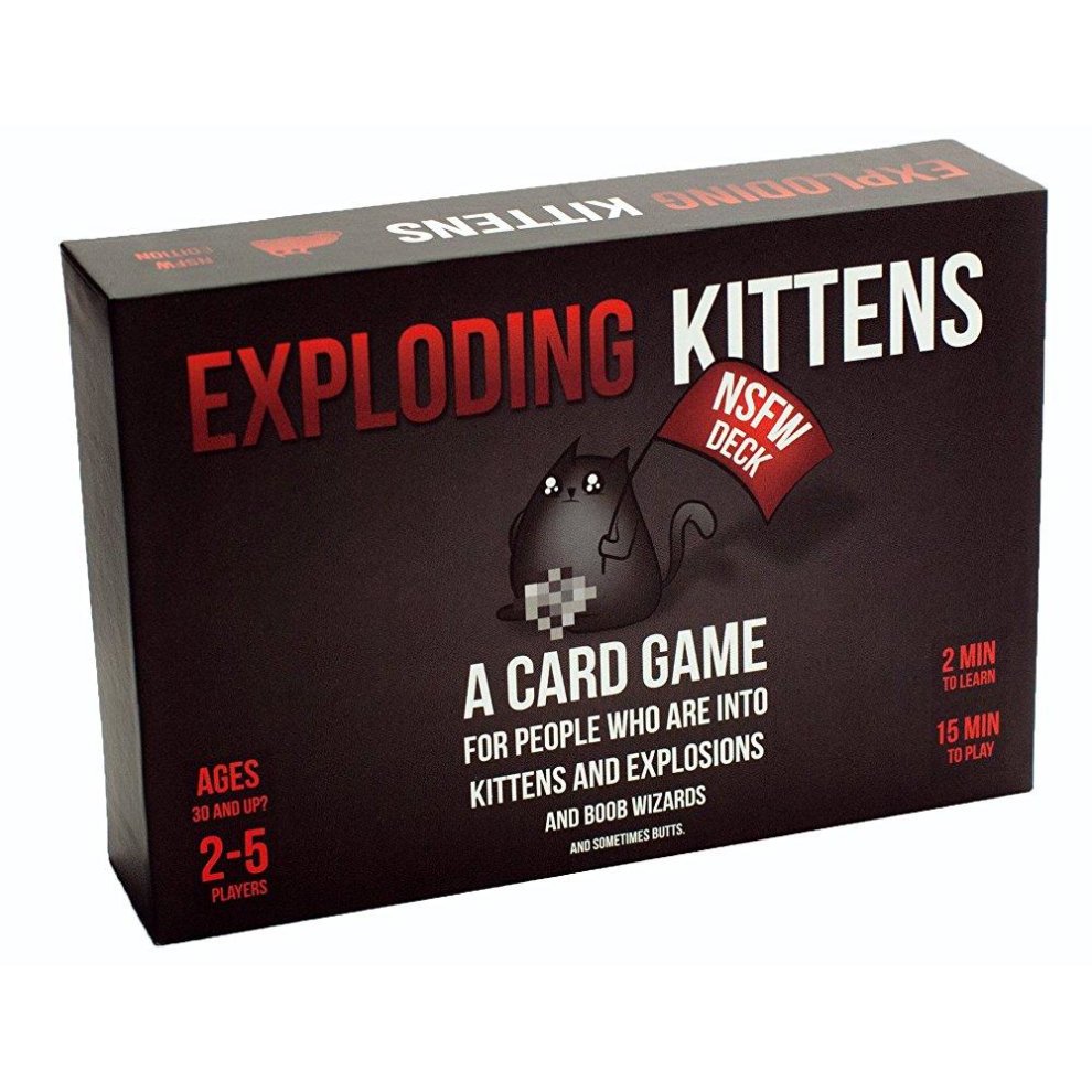 Exploding Kittens: Nsfw Edition | Explicit Content Adults Only Card Game