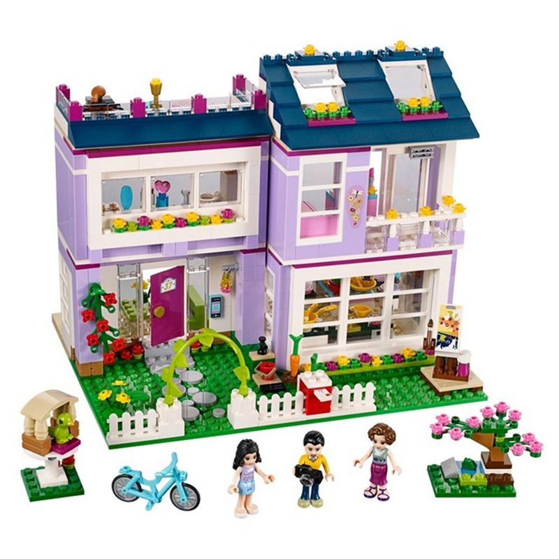 Emmas House Friends Building Blocks Educational Toys For Children Birthday Gift Girl