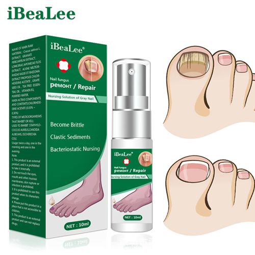 iBeaLee Nail Fungus Treatment Essence Serum Hand Foot Care Fungal Removal Repair 10ml