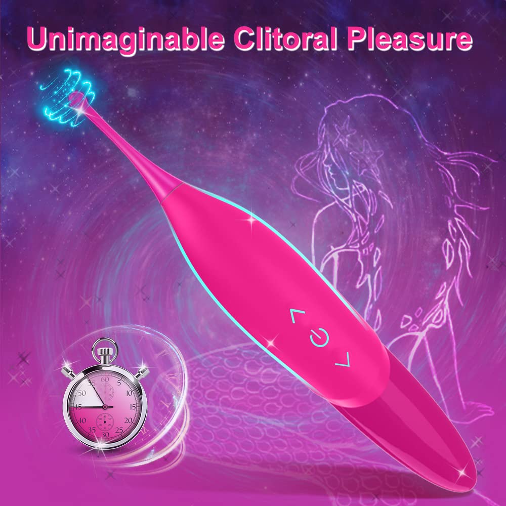 (Purple) Clitoris G spot Vibrator  Women Couples Adult Sex Toys Sex Toy Dildo  Nipple Vagina Stimulator Wand Vibrators High Frequency