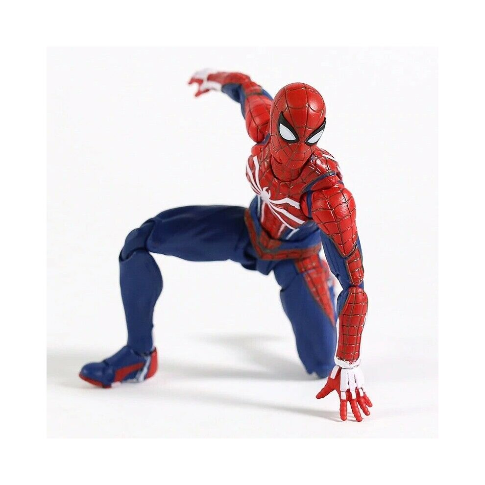Spiderman Action Figures SHF Spiderman Advanced Suit Figure Movie Hero Series Collectible Model Toy Gift for Kids